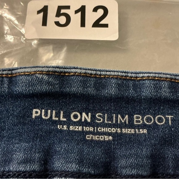 Chico's pull on slim boot‎ size 10 - Picture 4 of 5